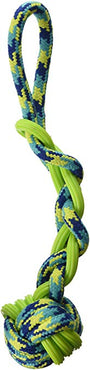 Zeus K9 Fitness TPR Ball Tug Rope Dog Toy