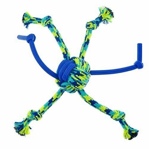 Zeus K9 FitnessTPR SpiderBall Rope Dog Toy