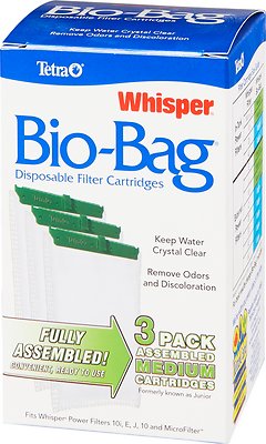 Tetra Whisper Bio-Bag Disposable Filter Cartridges, Medium
