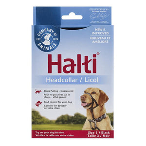 Halti Dog Headcollar, Black