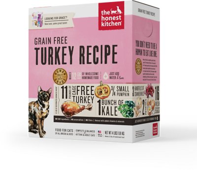The Honest Kitchen Grain-Free Turkey Recipe Dehydrated Cat Food