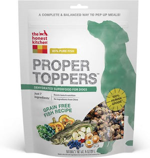 The Honest Kitchen Proper Toppers Grain-Free Fish Recipe Dog Food Topper