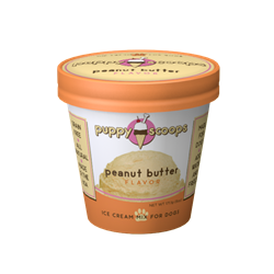 Puppy Cake Puppy Scoops Ice Cream Mix Peanut Butter Flavored Dog Treats, 6-oz
