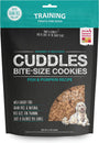 The Honest Kitchen Cuddles Grain-Free Fish & Pumpkin Recipe Cookie Dog Treats, 12-oz