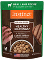 Instinct Healthy Cravings Grain-Free Real Lamb Recipe Wet Dog Food Topper Pouch