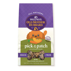 Old Mother Hubbard Friandises Sans Céréales Pick of the Patch pour chiens, Mini, 16-oz