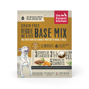 The Honest Kitchen Veggie, Nut & Seed Base Mix Grain-Free Dehydrated Dog Food