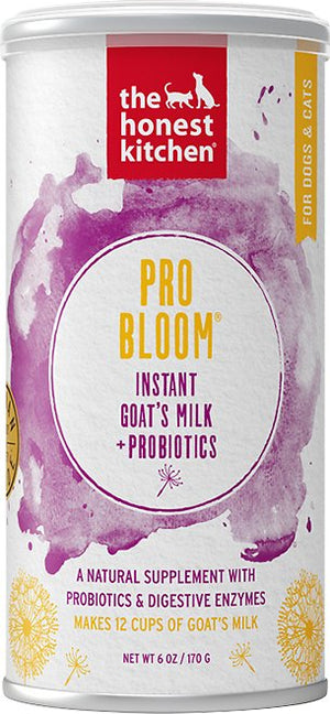The Honest Kitchen Pro Bloom Instant Goat's Milk for Dogs & Cats, 6-oz bottle