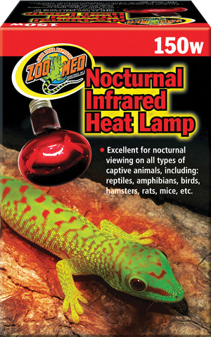 Zoo Med Nocturnal Infrared Reptile Heat Lamp