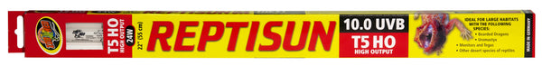 Zoo Med ReptiSun Desert UVB 10.0 T5 HO Fluorescent Bulb for Reptiles