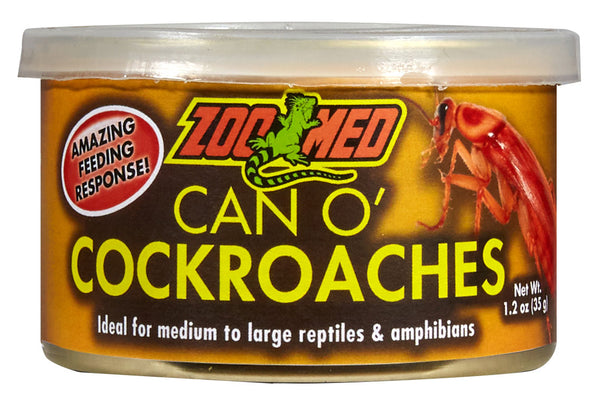 Zoo Med Can O' Cockroaches Reptile & Amphibian Food