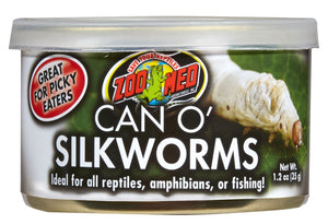 Zoo Med Can O' Silkworms Reptile & Amphibian Food