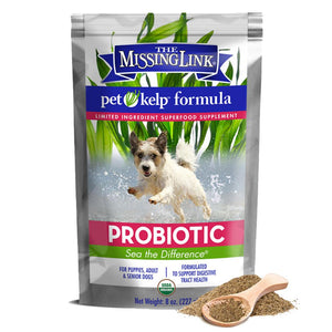 The Missing Link Pet Kelp Probiotic Powdered Dog Supplement, 8-oz