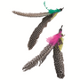 Turbo Plumes de remplacement pour jouet volant télescopique Turbo, Jouet pour chat