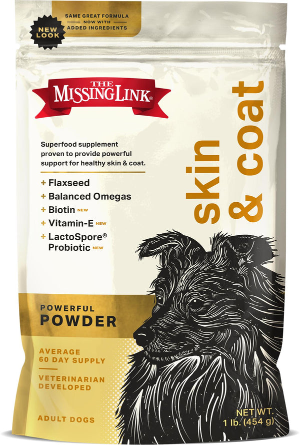 The Missing Link Superfood Powders Skin & Coat Dog Supplement