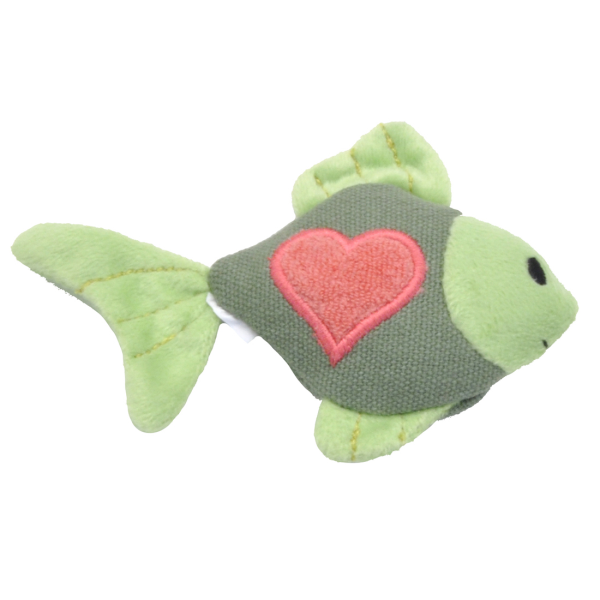 Turbo Scent Locker Poisson en Peluche, Jouet Ï  l'Herbe Ï  Chat