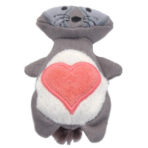 Turbo Scent Locker Plush Racoon w/ Catnip Spray, Catnip Toy