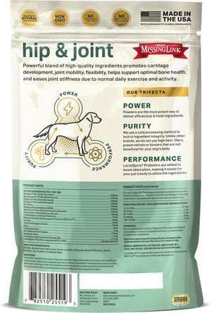 The Missing Link Superfood Powders Hip & Joint Dog Supplement
