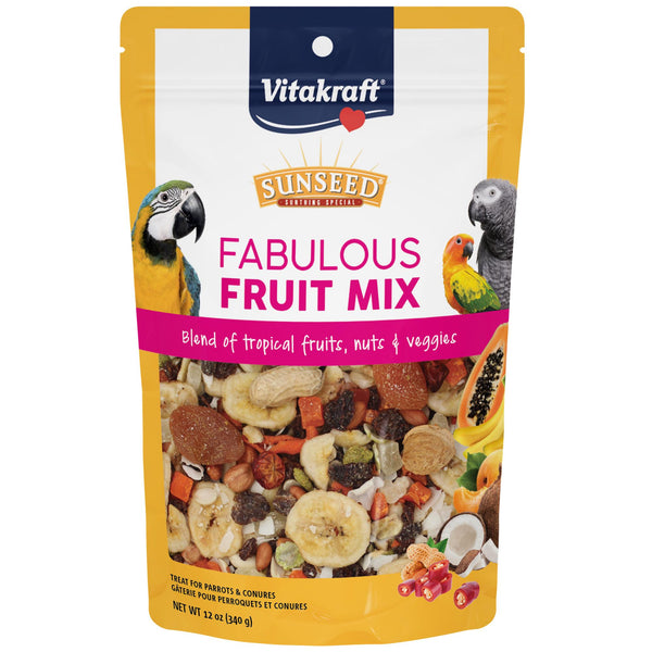 Sunseed Fabulous Fruit Parrot & Conure Treats