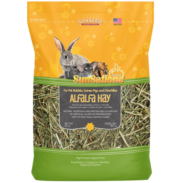 Sunseed SunSations Natural Alfalfa Hay for Small Animals