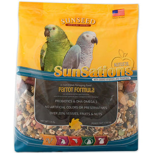 Sunseed SunSations Natural Parrot Formula