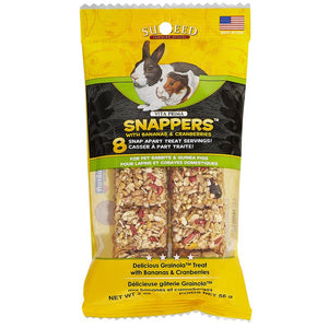 Sunseed Vita Prima Snappers with Bananas & Cranberries for Rabbits and Guinea Pigs