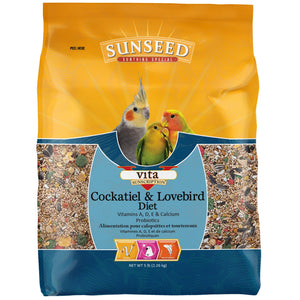 Sunseed Vita Sunscription Cockatiel & Lovebird Food