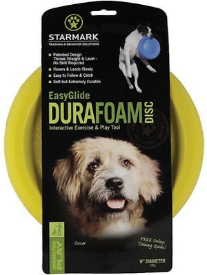 Starmark Jouet pour chien Easy Glide DuraFoam Disc, couleur variable