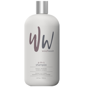 Woof Wash 4-in-1 Shampoo for Pets, 24-oz