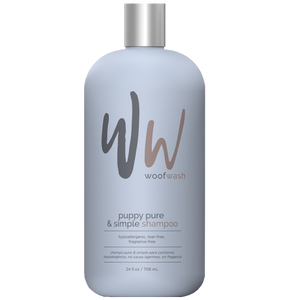 Woof Wash Puppy Pure & Simple Shampoo for Pets, 24-oz