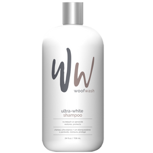 Woof Wash Ultra-White Shampoo for Pets, 24-oz