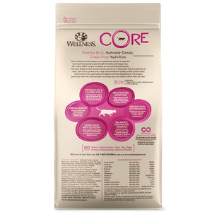 Wellness CORE Grain-Free Turkey, Turkey Meal & Duck Dry Cat Food