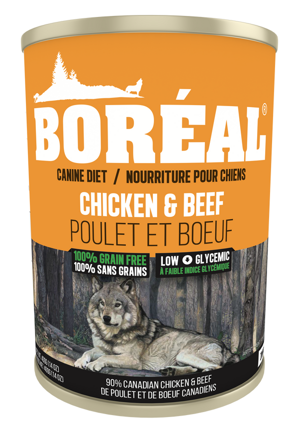Boreal Grain-Free Big Bear Chicken & Beef Canned Dog Food