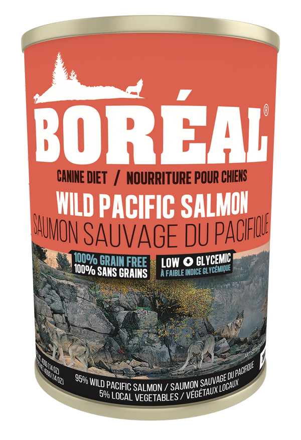 Boreal Grain-Free Big Bear Wild Pacific Salmon Canned Dog Food