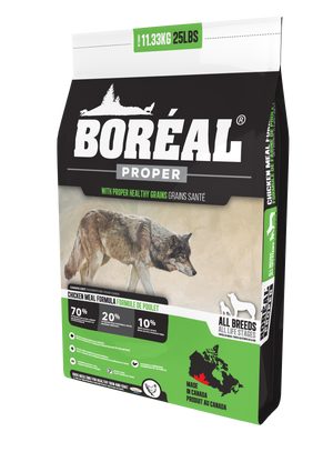 Boreal Proper Chicken Meal Low Carb Grains Dry Dog Food