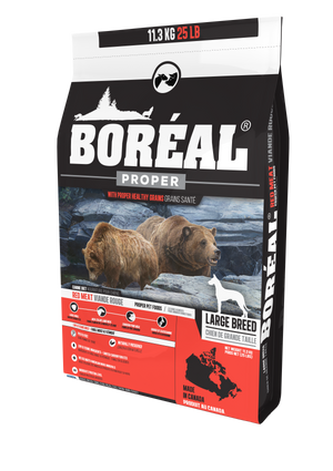 Boreal Proper Large Breed Red Meat - Low Carb Grains Dry Dog Food