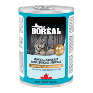 Boreal Atlantic Salmon Grain-Free Wet Dog Food Can