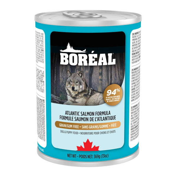 Boreal Atlantic Salmon Grain-Free Wet Dog Food Can