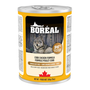 Boreal Cobb Chicken Grain-Free Wet Dog Food Can