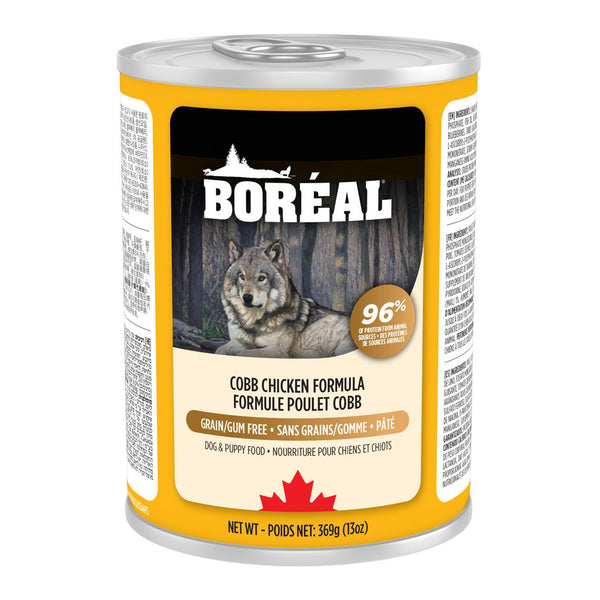 Boreal Cobb Chicken Grain-Free Wet Dog Food Can