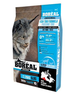 Boreal Grain-Free Original Fish Trio Grain Free Dry Cat Food