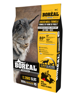 Boreal Proper Chicken Meal Low Carb Grains Dry Cat Food