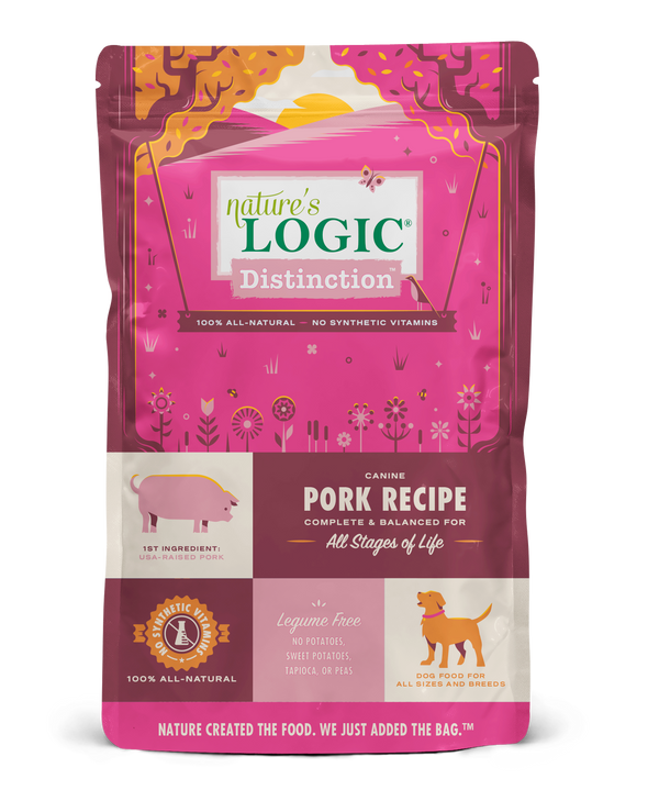 Nature's Logic Distinction Pork Recipe Dry Dog Food