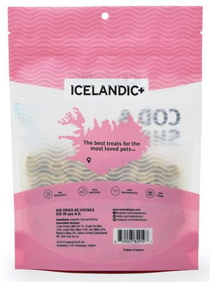 Icelandic+ Combo Fish Bites Dog Treat, Cod & Shrimp