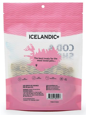 Icelandic+ Combo Fish Bites Dog Treat, Cod & Shrimp