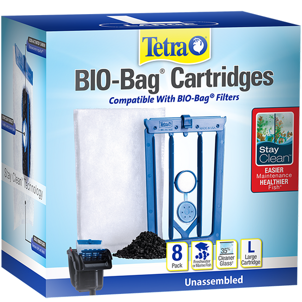 Tetra Whisper Bio-Bag Filter Cartridges w/ StayClean Technology