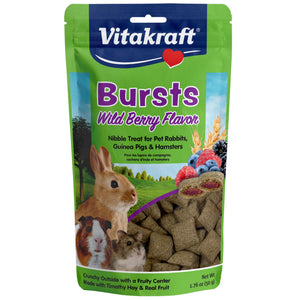 Vitakraft Bursts Wild Berry Rabbits, Guinea Pigs & Hamsters Treats