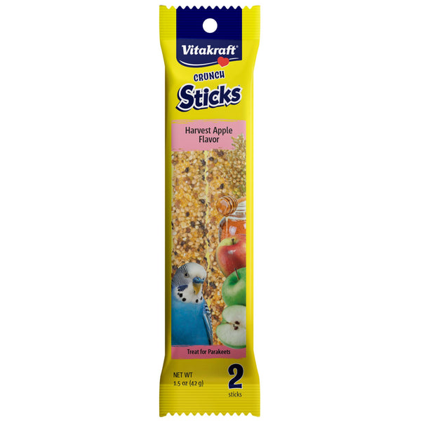 Vitakraft Crunch Sticks Harvest Apple Parakeet Treats