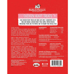 Stella & Chewy's Friandises cÅ“urs de poulet déshydratés pour chiens