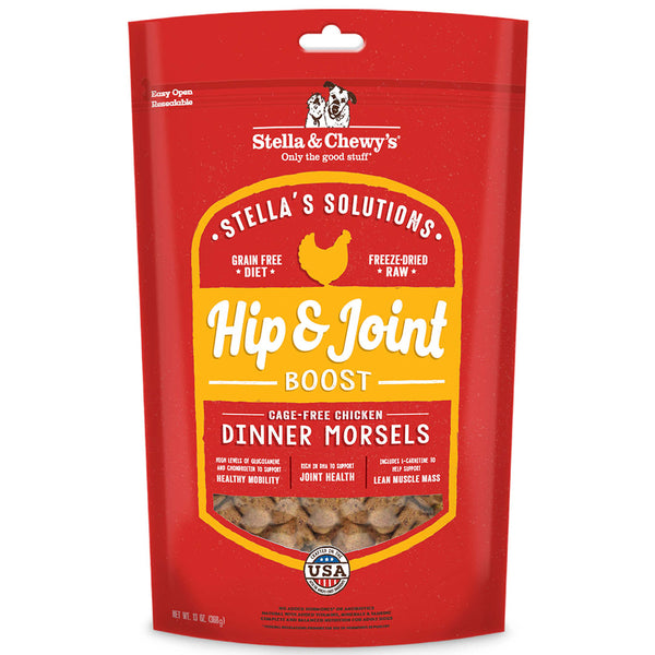 Stella & Chewy's Stella's Solutions Hip & Joint Boost Cage-Free Chicken Dinner Morsels Freeze-Dried Dog Food